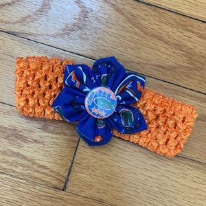 Florida gator hair bow 🏈